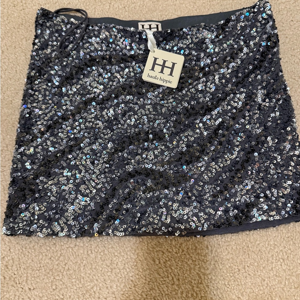 NEW! Haute Hippies Sequin Skirt